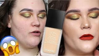 NEW CHANEL ULTRA LE TEINT FLAWLESS FINISH FOUNDATION [upl. by Midian]