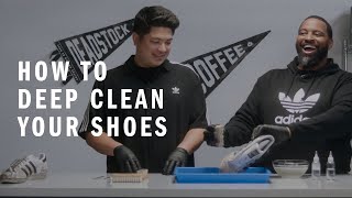 How To Clean Your Sneakers  adidas [upl. by Oram]