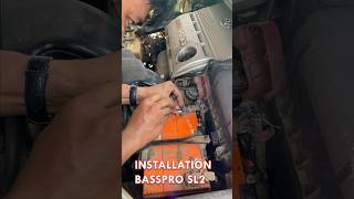 Install Car woofer BassPro SL2 jbl speaker nanosound bluetoothspeaker [upl. by Delcina]