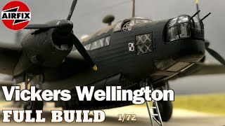 I Build The Vickers Wellington Mkii By Airfix In 172 What A Fantastic Kit [upl. by Fachanan]