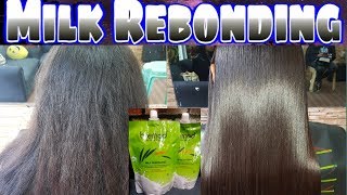 HOW TO REBOND YOUR OWN HAIR AT HOME  SUPER EASY STEP BY STEP TUTORIAL  VAN JAVIER [upl. by Rowland]