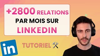 Comment booster son Réseau Linkedin automatiquement  Tutoriel Waalaxy [upl. by Dav]