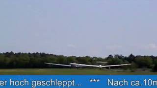 Segelflugzeug mit Turbine Vers15 [upl. by Whyte]