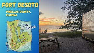 Exploring Stunning Fort Desoto Campground in Florida [upl. by Inan804]