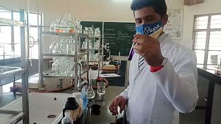 TESTING OF KETONE Acetone IN LAB [upl. by Herodias]