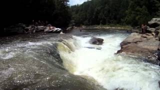 Wipeout at Bulls Sluice [upl. by Nylhtiak]