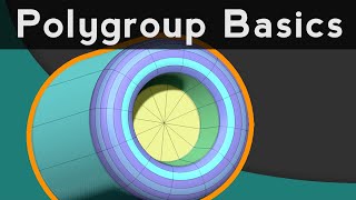 027 ZBrush Polygroup Basics [upl. by Gamages]