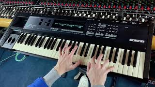 Polyphonic Aftertouch  Ensoniq VFXSD Synthesizer [upl. by Htelimay]