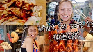 a day of food in QUEENS  elsie hewitt [upl. by Ebony712]