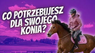 CO WARTO KUPIĆ WYPRAWKA DLA PIERWSZEGO WŁASNEGO KONIA [upl. by Arocet]