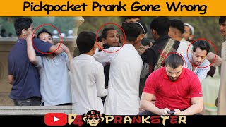 Pickpocket Prank Gone Wrong  funny prank  p4prankster [upl. by Forras]