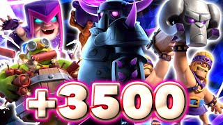 🏆3500 with BEST PEKKA BRIDGE SPAM🤗Clash Royale [upl. by Reeve]