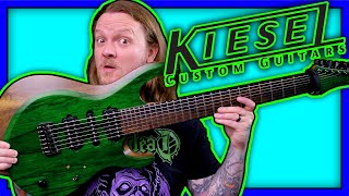 Overrated and Overhyped  Kiesel Guitars Aries 7 Review [upl. by Naesed217]