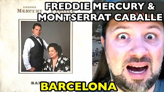 FREDDIE MERCURY amp MONTSERRAT CABALLE Barcelona BARCELONA  REACTION [upl. by Ennoitna]