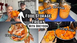 Beginner Friendly  ZERO WASTE  Preserving Oranges For Food Storage Friday [upl. by Aisereht996]