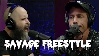 Duncan Trussell wrecks Tony Hinchcliffe in Freestyle Rap [upl. by Raven]