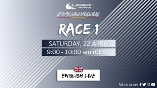 LIVE Race 1 English – 2023 Barcelona Heat – Ligier European Series [upl. by Hall772]