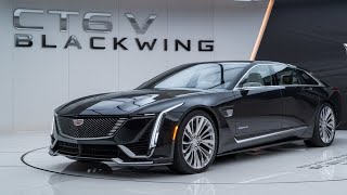 quotUnleashing Power The Cadillac CT6 V Blackwing’s Bold Statementquot [upl. by Aicala]