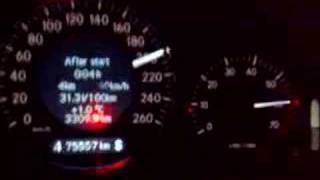 MercedesBenz 2003 Clk 240 Top Speed Run [upl. by Candie]