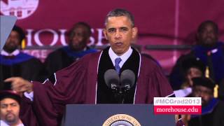 President Barack Obama Delivers Morehouse Commencement Address [upl. by Sackey]