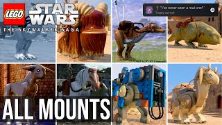 Ive Never Seen A Real One Trophy Ride All Creatures  Mounts  LEGO Star Wars The Skywalker Saga [upl. by Yuille659]