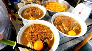 富山）かつ丼！カツカレーうどん！親子２人の鮮やかな注文さばきが炸裂するガッツリ大衆うどん食堂丨Japanese Good Old Diner [upl. by Johnston]