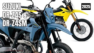 2025 All New Suzuki DRZ4S And DRZ4SM Officially Released [upl. by Harrus719]