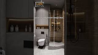 Stylish Small Bathroom Design ideas 2024 Modern Small Bathroom ideas interiordesign homedecor [upl. by Yobybab]