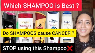 Which SHAMPOO is best  Top 20 Shampoos in India ranked from Worst to Best  Is ur SHAMPOO Safe [upl. by Arreic]