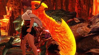 Insane Magma Almudron Greatsword Solo 158quot35Freestyle  MHRise Sunbreak [upl. by Epner]