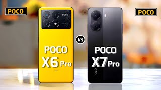 Poco X6 Pro 5G vs Poco X7 Pro 5G [upl. by Gant253]