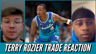 Hornets Reporters INSTANT REACT to Terry Rozier Trade [upl. by Ezechiel]