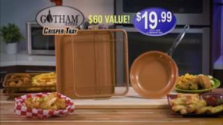 Gotham Steel NonStick Crisper  Copper [upl. by Tuck]