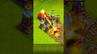 power of King👊❤️clashofclans shortsfeed short [upl. by Notsnhoj]