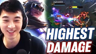 CASUALLY DEALING THE HIGHEST DAMAGE EVERY GAME AS SENNA SUPPORT😎  Biofrost [upl. by Camfort]