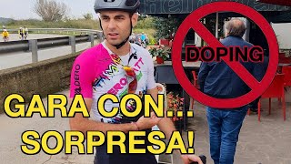 GARA CICLISMO AMATORIALE CON CONTROLLO ANTIDOPING MI HANNO [upl. by Ayikat395]