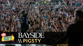 Bayside  Pigsty Live 2014 Vans Warped Tour [upl. by Nelav]