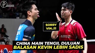 😂😂Full Ngakak Nekat Tengil Duluan China Ditengilin Kevin Sepanjang Laga di Indonesia Masters [upl. by Macdougall]