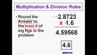 SIGNIFICANT FIGURES  Clear amp Simple Solutions to Solving Problems amp Calculations in Sig Figs [upl. by Herbie]