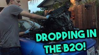 B20 Swapping The Integra [upl. by Lansing52]