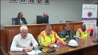 Premier Alan Winde addresses the media about the collapsed building in Victoria Street George [upl. by Nobe]