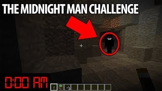 Do NOT Play on the MIDNIGHT MAN Seed in Minecraft at 300 AM Scary Minecraft Video [upl. by Yoko]