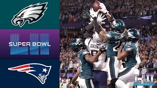 Eagles vs Patriots  Super Bowl LII Game Highlights [upl. by Kassity526]