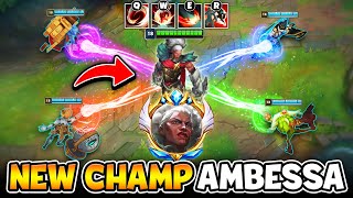 WE FUNNELED THE NEW CHAMPION AMBESSA SHES A LITTLE BROKEN [upl. by Binni]