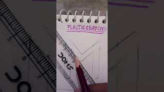 plastics crayons 🆚 oil pastel please like and subscribe [upl. by Ekram507]