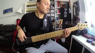 Nino Buonocore  Scrivimi  Bass Cover [upl. by Carlock]