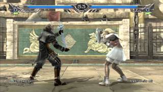 Alpha Patroklos vs Pyrrha AngelzSerenity Soul Calibur V Player Match [upl. by Sibyls]