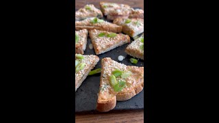 Perfect crispy sesame prawn toast with our airfryer recipe [upl. by Ialohcin]