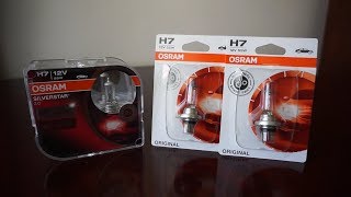 OSRAM Silverstar 20 vs Original [upl. by Tuorah]