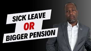 Sick Leave or Bigger FERS Pension What Should You Do [upl. by Akirrehs]